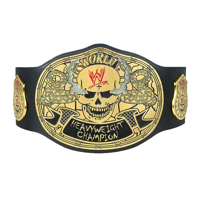 WWE Stone Cold Smoking Skull Championship Replica Title Belt