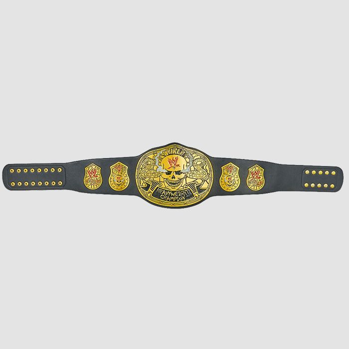 WWE Stone Cold Smoking Skull Championship Replica Title Belt