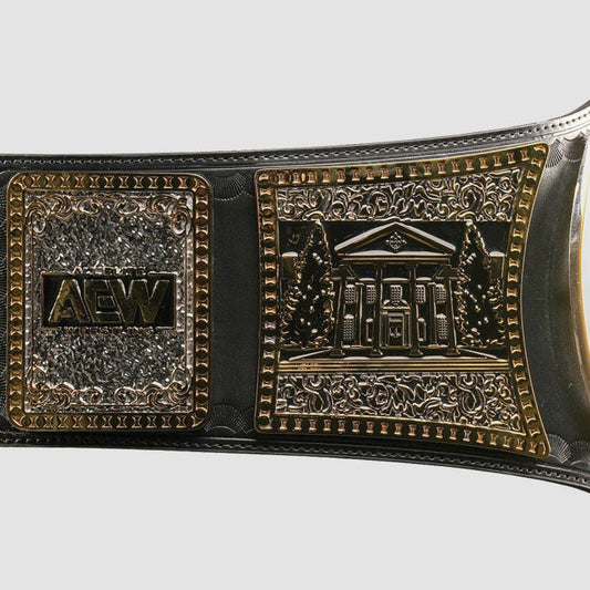 AEW TNT Championship Replica Title Belt – Black Strap