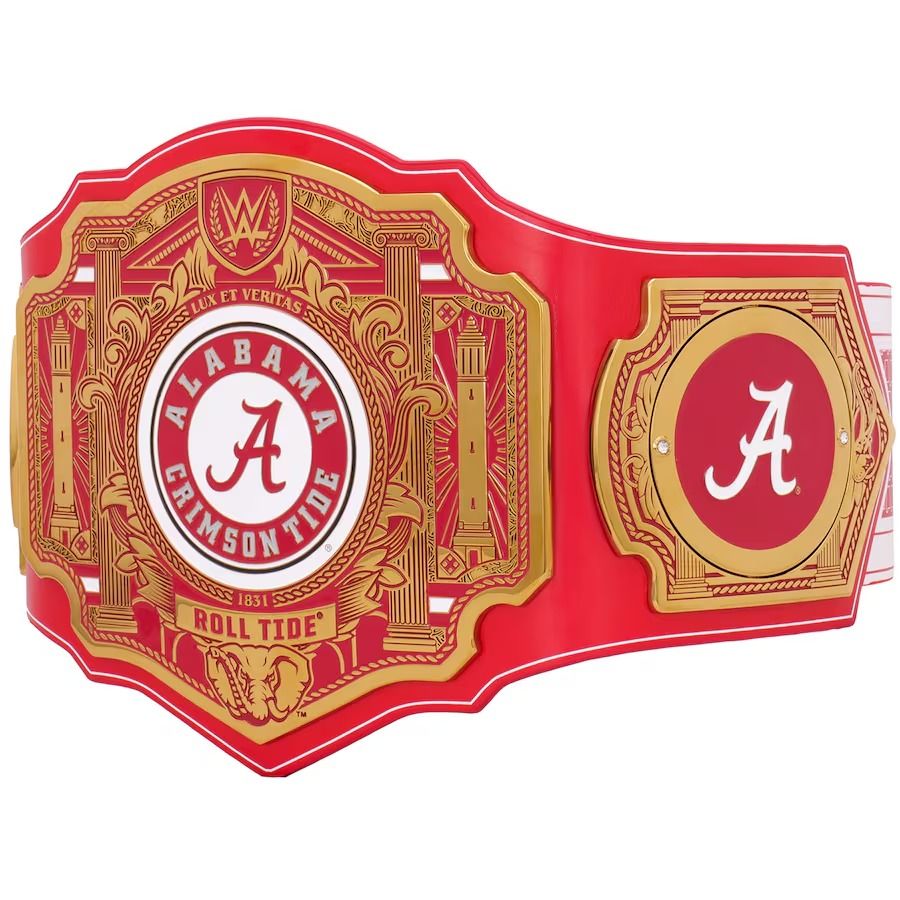 Alabama Crimson Tide Championship Belt β WWE Legacy Replica Title