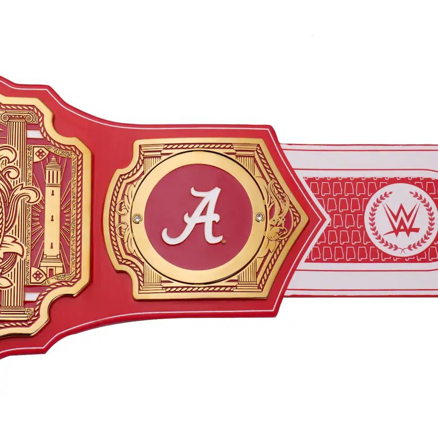 Alabama Crimson Tide Championship Belt β WWE Legacy Replica Title