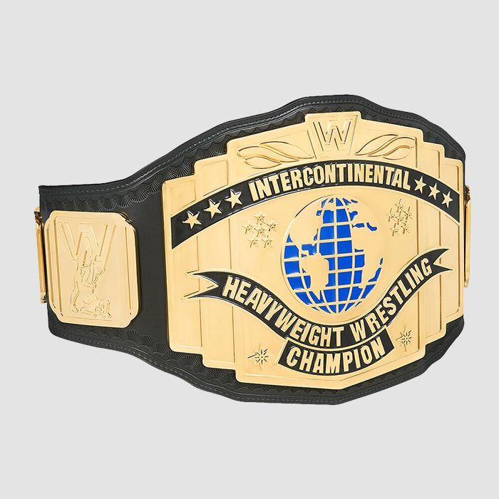 Black WWE Intercontinental Championship Replica Title Belt