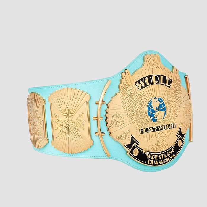 Custom WWE Blue Winged Eagle Championship Title Belt – Replica