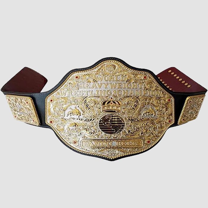 WCW Dual Plated Big Gold Championship Replica Title Belt