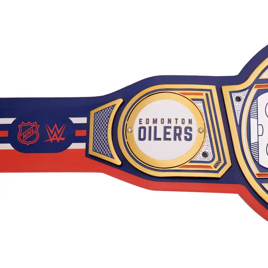 Edmonton Oilers Belt WWE Championship Legacy Title