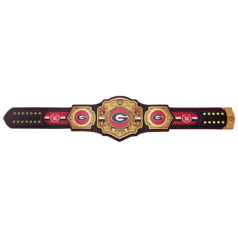 Georgia Bulldogs Championship Belt WWE Legacy Title