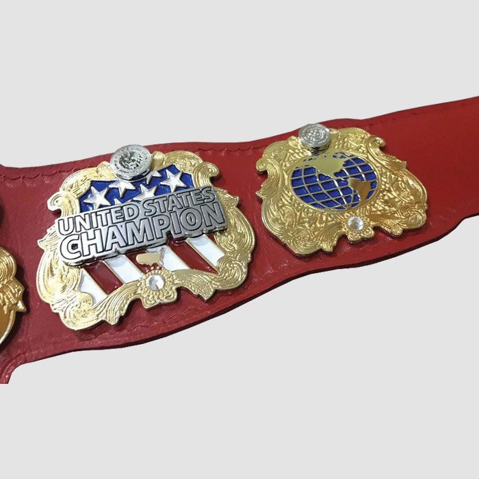 IWGP United States Heavyweight Championship Replica Wrestling Title Belt β For Sale