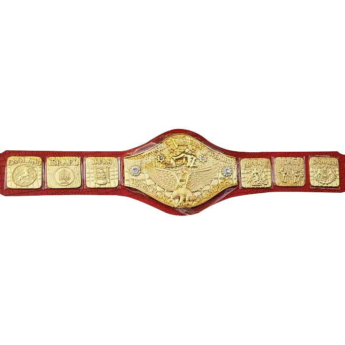 WWE Bob Backlund Championship Replica Title Belt