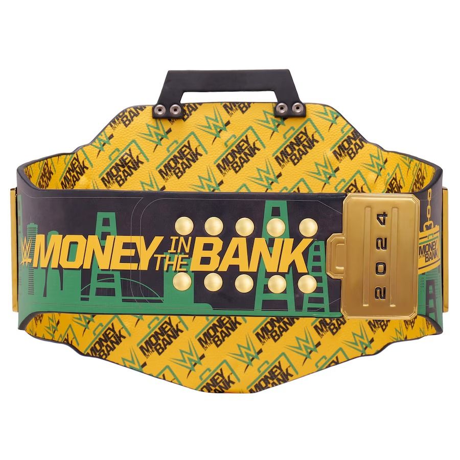 WWE Money in the Bank 2024 Limited Edition Replica Championship Title Belt