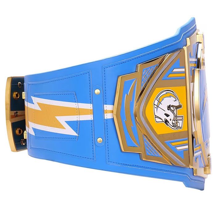 WWE Los Angeles Chargers 2023 Legacy Championship Replica Title Belt
