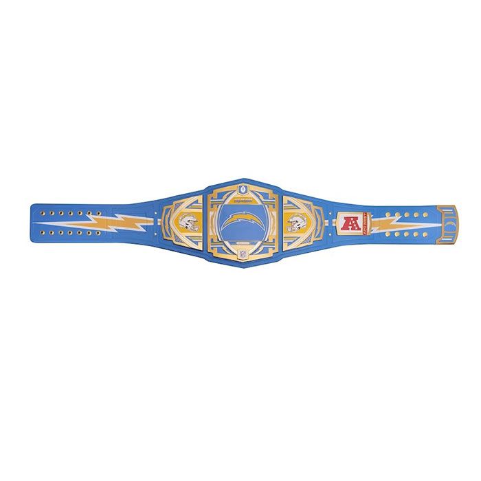 WWE Los Angeles Chargers 2023 Legacy Championship Replica Title Belt