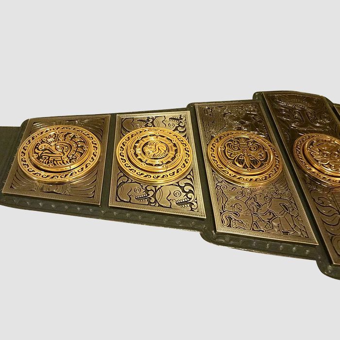 IWGP United States Championship Lucha Underground Gold Plated Replica Belt