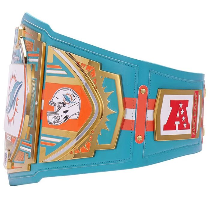 Miami Dolphins Championship Belt – WWE Legacy Title Replica