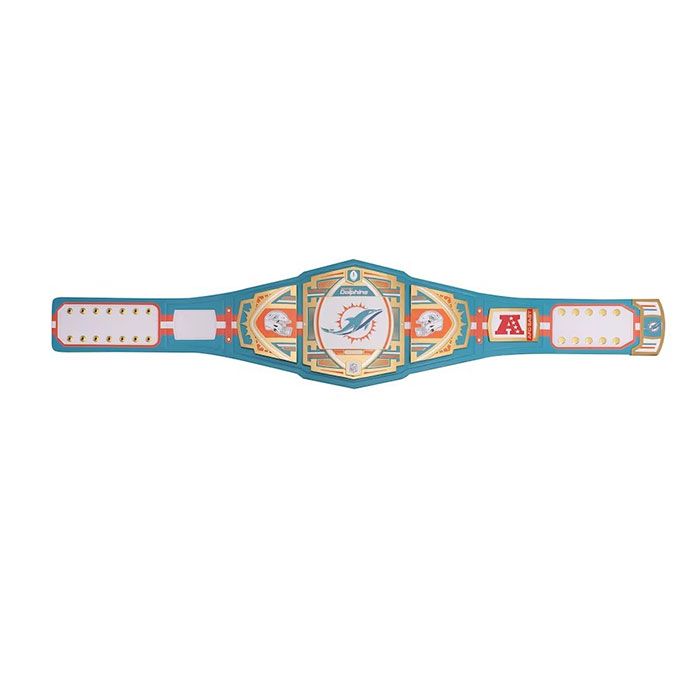 Miami Dolphins Championship Belt – WWE Legacy Title Replica