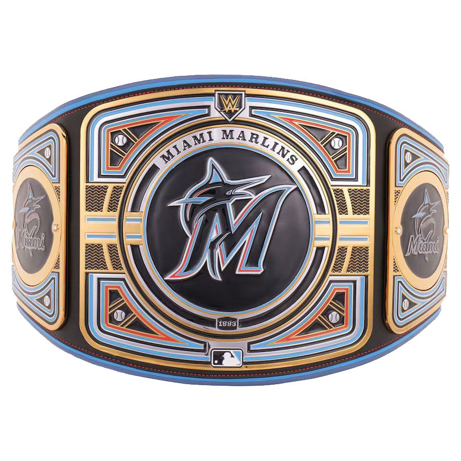 Miami Marlins WWE Legacy Title Belt