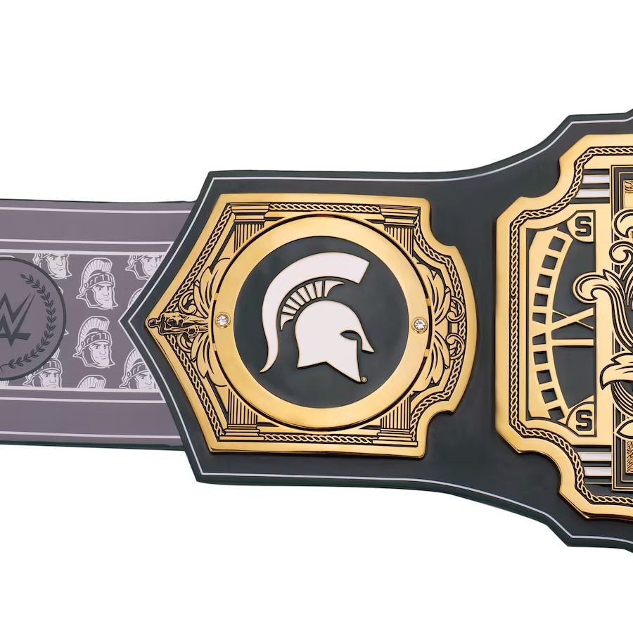 Michigan State Spartans Belt WWE Championship Legacy Title