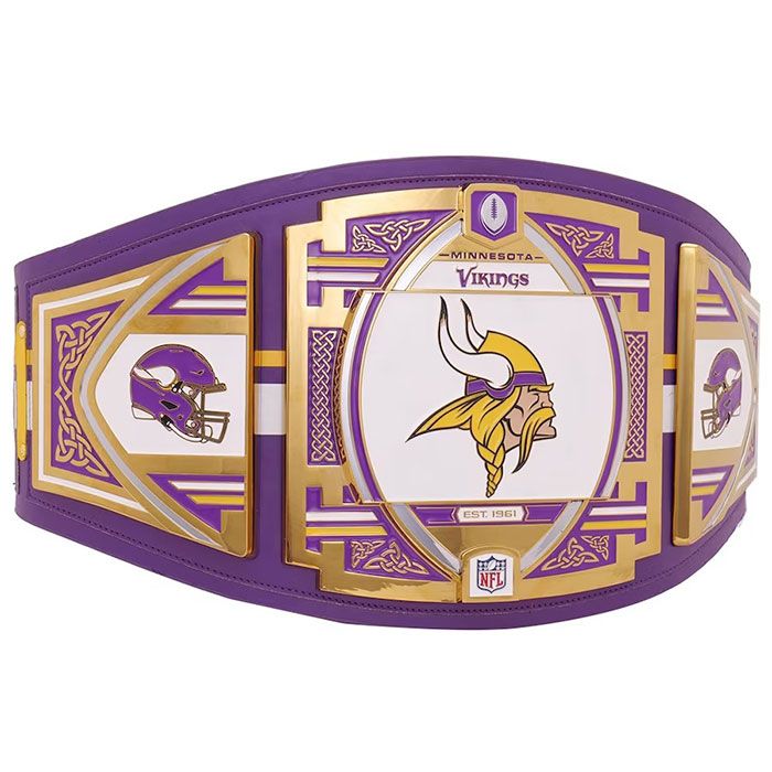 Minnesota Vikings Championship Belt β WWE Legacy Replica Title