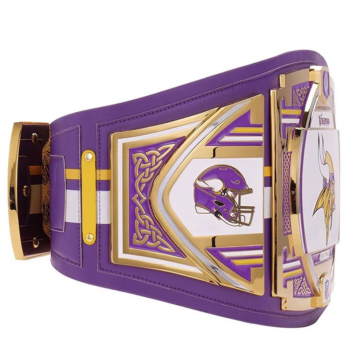 Minnesota Vikings Championship Belt β WWE Legacy Replica Title