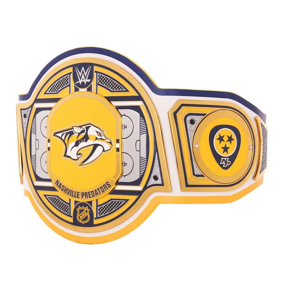 Nashville Predators Belt WWE Championship Legacy Title