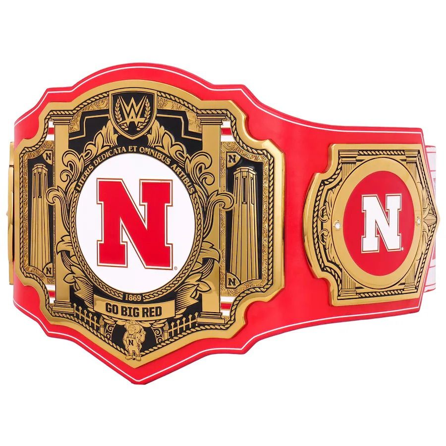 Nebraska Huskers Belt WWE Championship Legacy Title