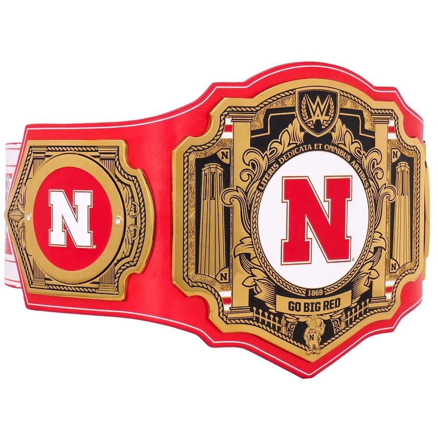 Nebraska Huskers Belt WWE Championship Legacy Title