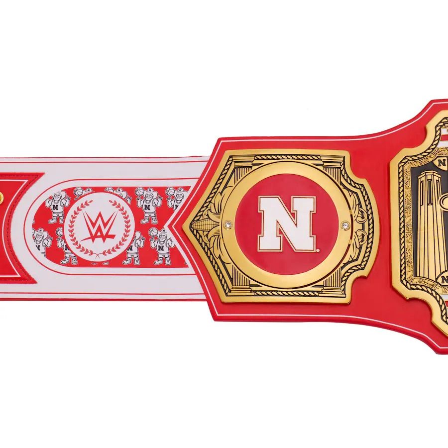 Nebraska Huskers Belt WWE Championship Legacy Title