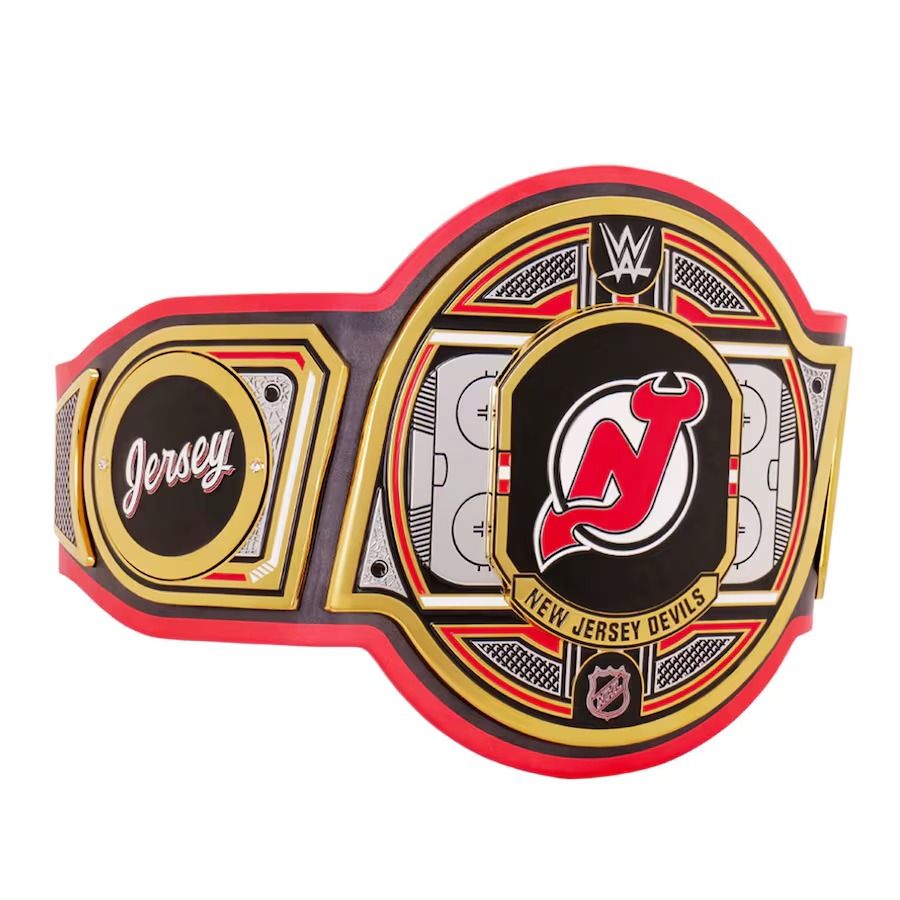 New Jersey Devils Belt WWE Championship Legacy Title