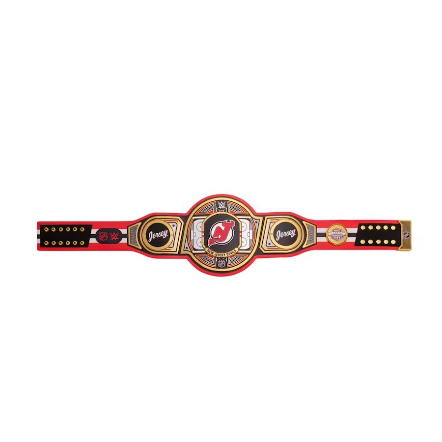New Jersey Devils Belt WWE Championship Legacy Title