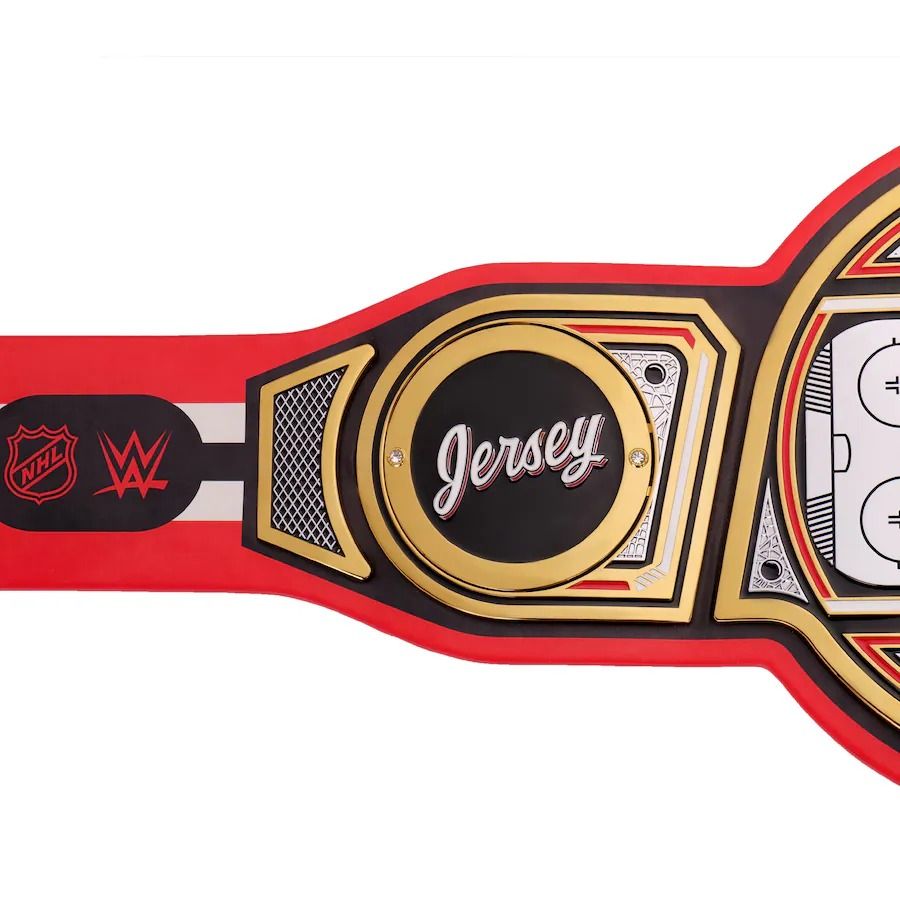 New Jersey Devils Belt WWE Championship Legacy Title