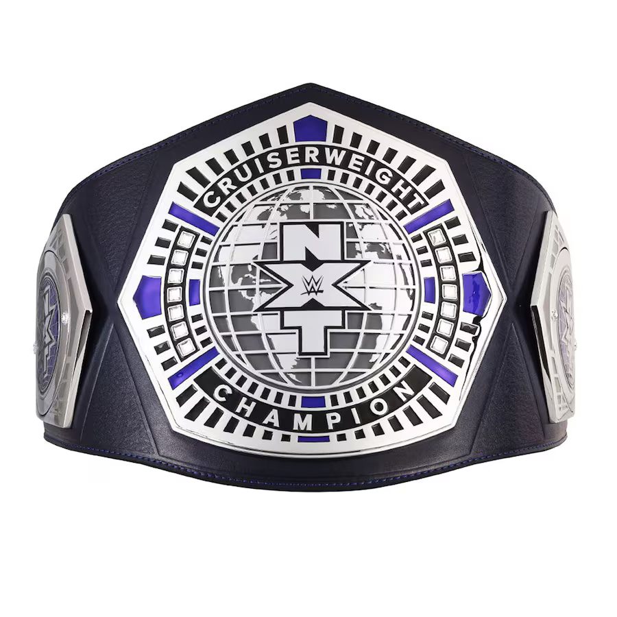 NXT Cruiserweight Wrestling Championship Replica Title Belt