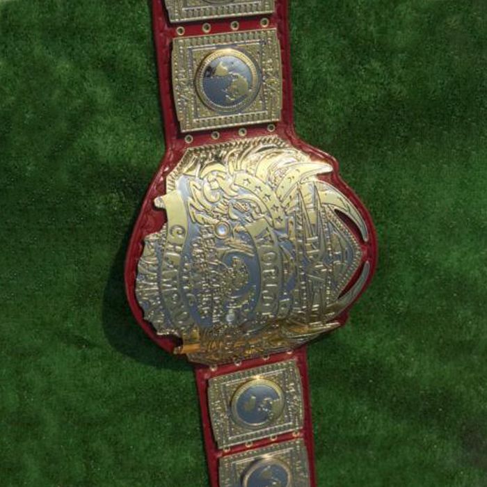 TNA World Heavyweight Championship Replica Title Belt β Old School Dual Plated