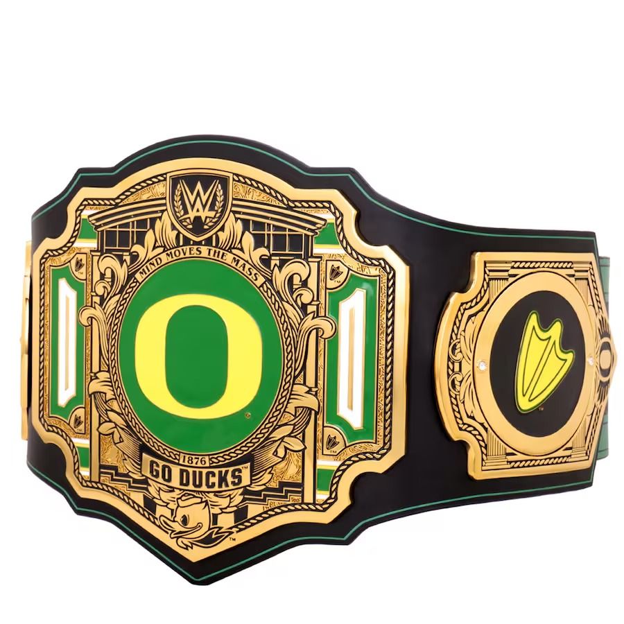 Oregon Ducks Belt WWE Championship Legacy Title