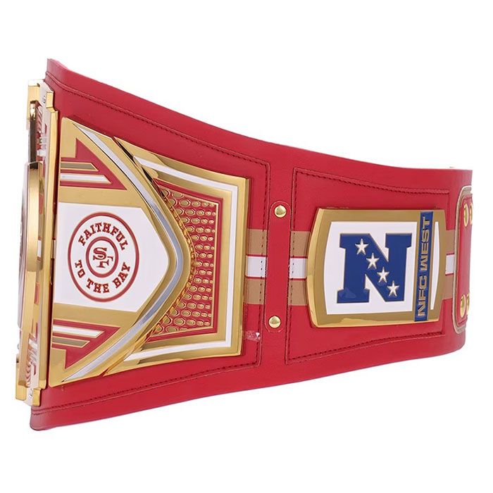 San Francisco 49ers Championship Belt β WWE Legacy Replica Title