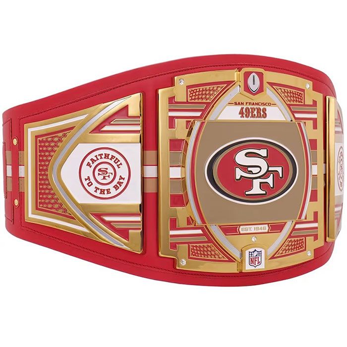 San Francisco 49ers Championship Belt β WWE Legacy Replica Title