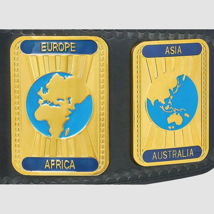 WWF European Championship Attitude Era Intercontinental Replica Title Belt