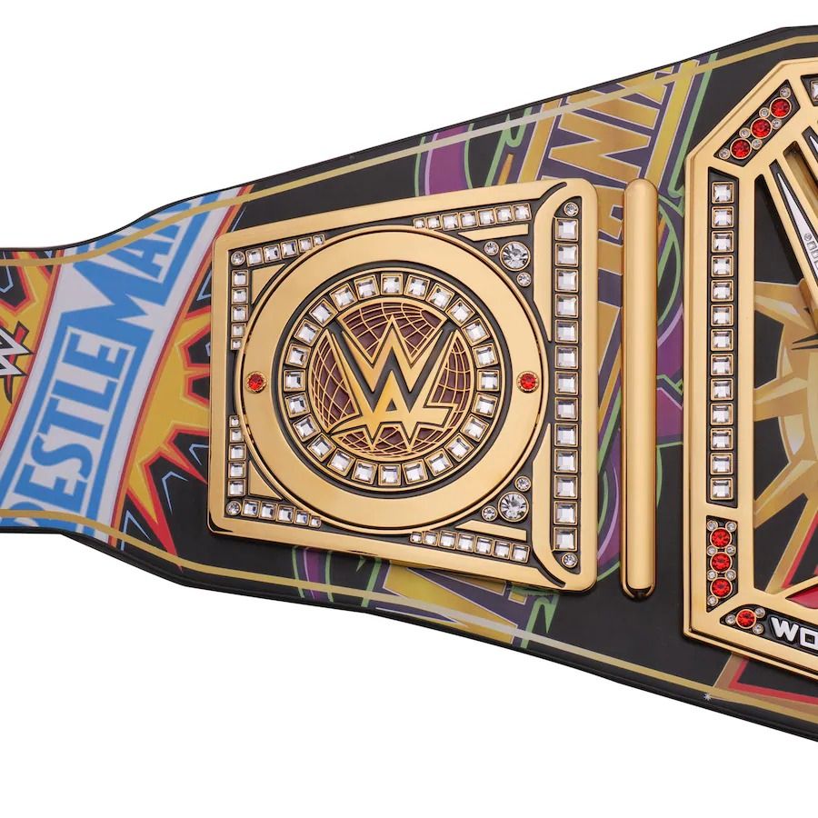 WWE Modern Era Championship Replica Belt β 40 Years of WrestleMania Edition