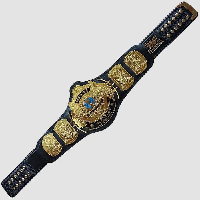 WWF Winged Eagle Dual Plated Championship Replica Title Belt