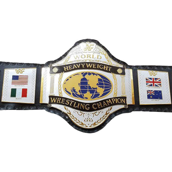 WWF Hulk Hogan 1986 World Heavyweight Championship Replica Title Belt