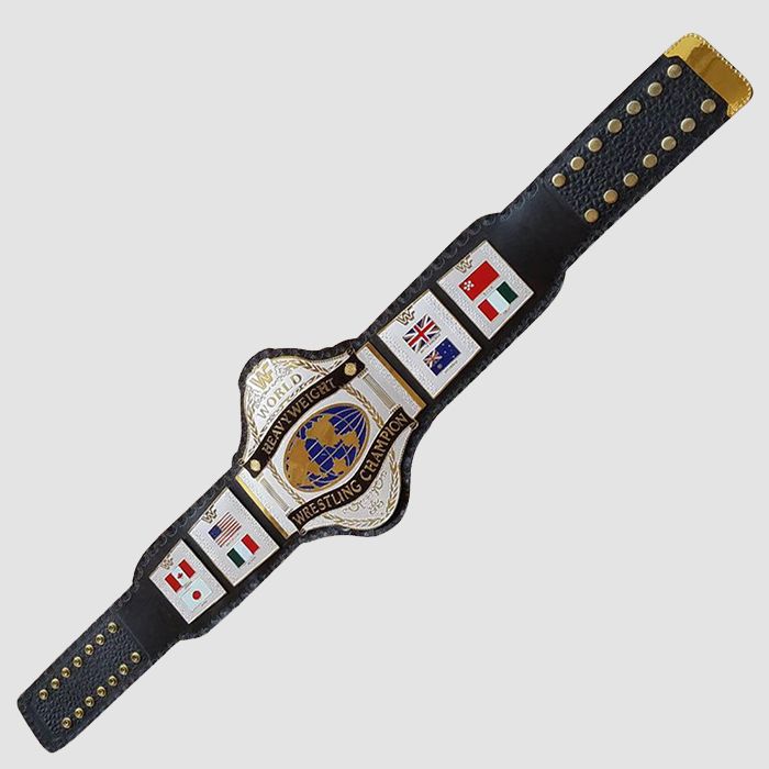 WWF Hulk Hogan 1986 World Heavyweight Championship Replica Title Belt