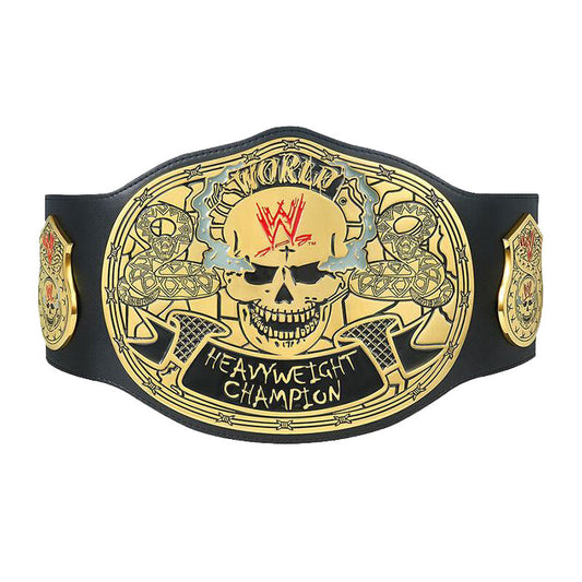 WWE Stone Cold Smoking Skull Championship Replica Title Belt