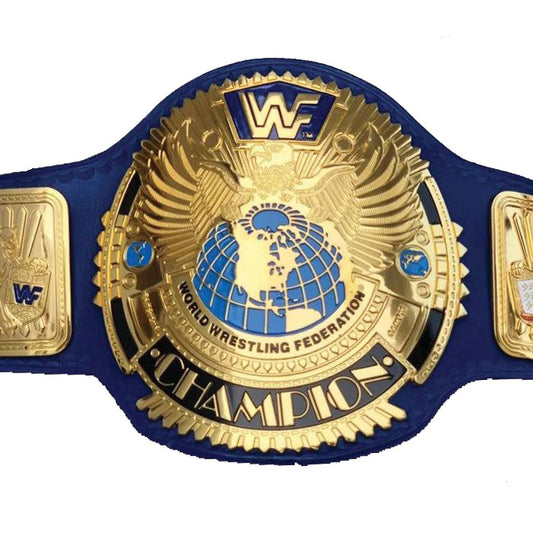 WWF Attitude Era Block Logo Steve Austin Big Eagle Championship Replica Belt