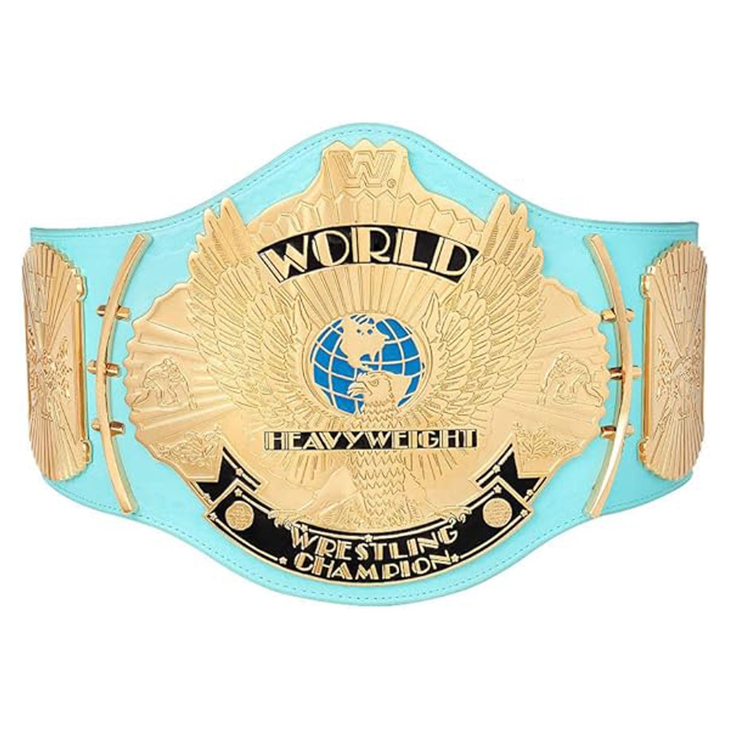 Custom WWE Blue Winged Eagle Championship Title Belt – Replica
