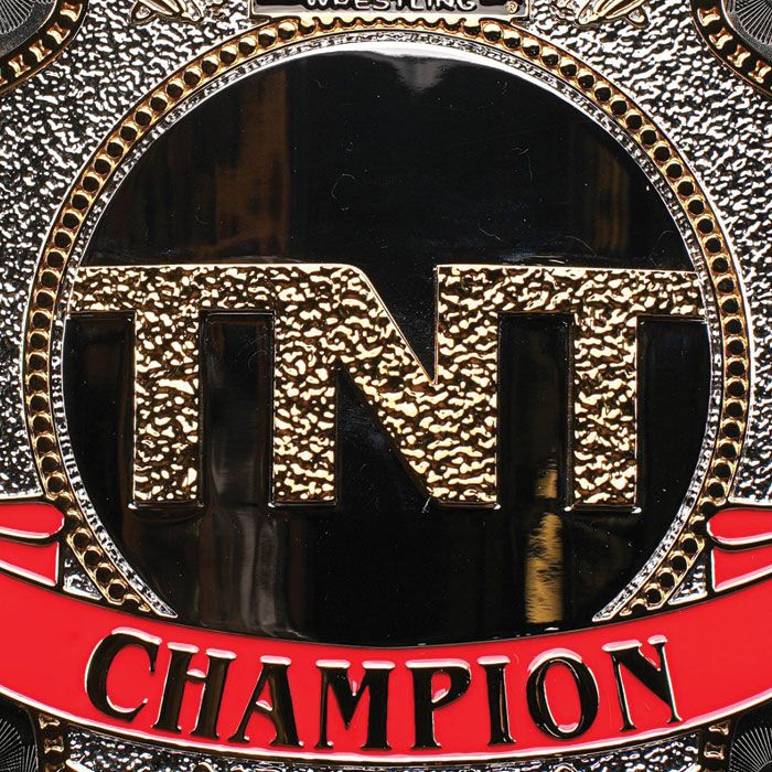 AEW TNT Championship Replica Title Belt – Black Strap