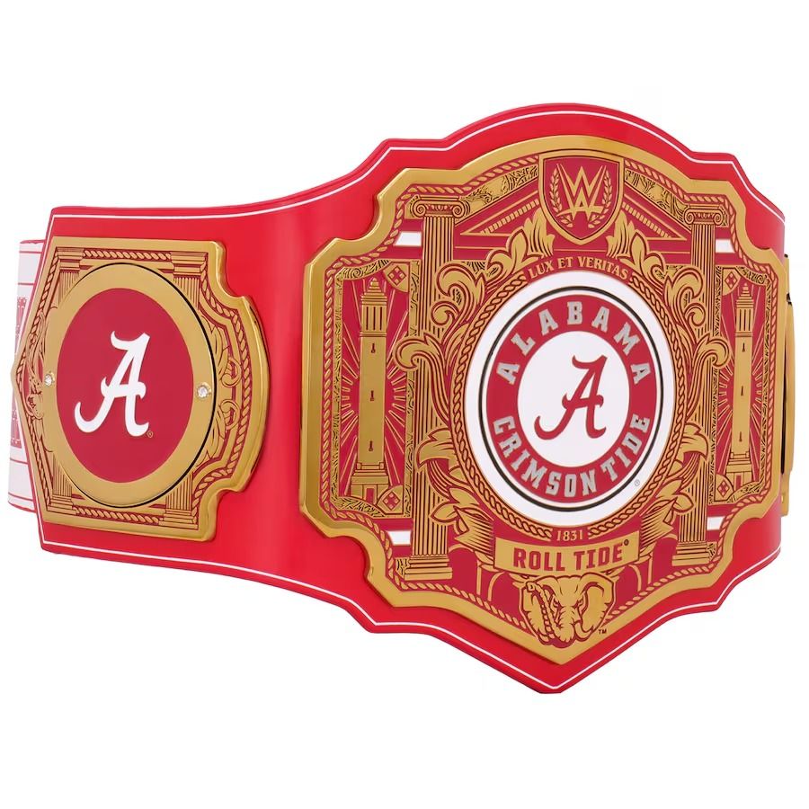 Alabama Crimson Tide Championship Belt – WWE Legacy Replica Title