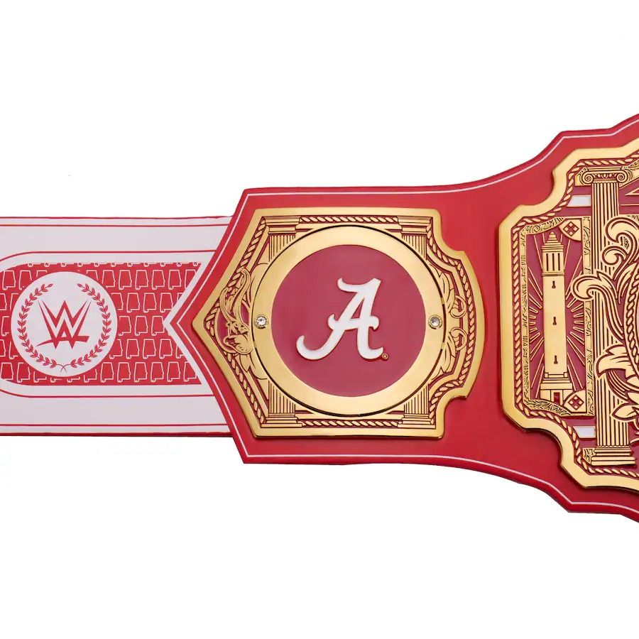 Alabama Crimson Tide Championship Belt – WWE Legacy Replica Title