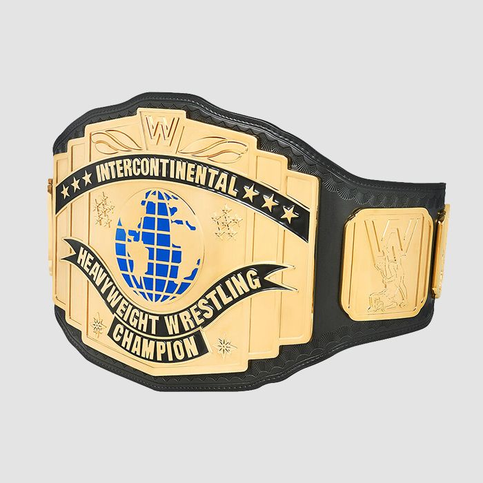 Black WWE Intercontinental Championship Replica Title Belt
