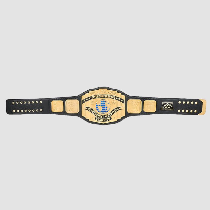 Black WWE Intercontinental Championship Replica Title Belt