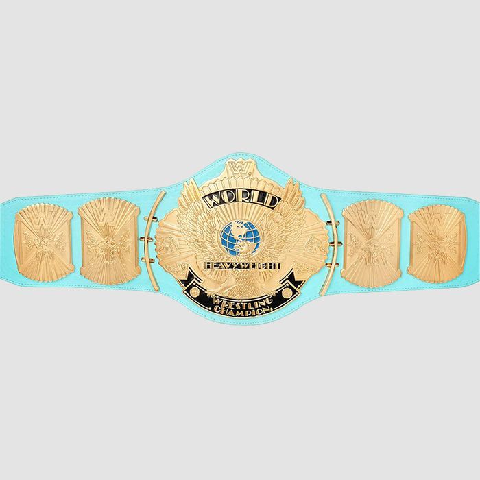 Custom WWE Blue Winged Eagle Championship Title Belt – Replica