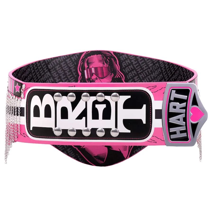 WWE Bret Hart Legacy Championship Replica Title Belt