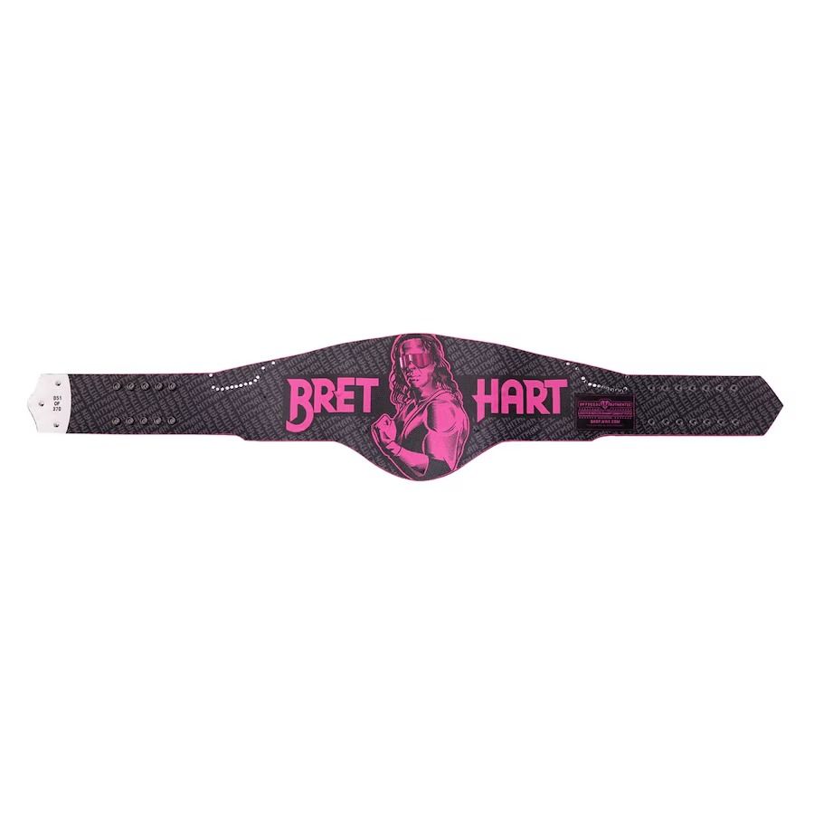 WWE Bret Hart Legacy Championship Replica Title Belt